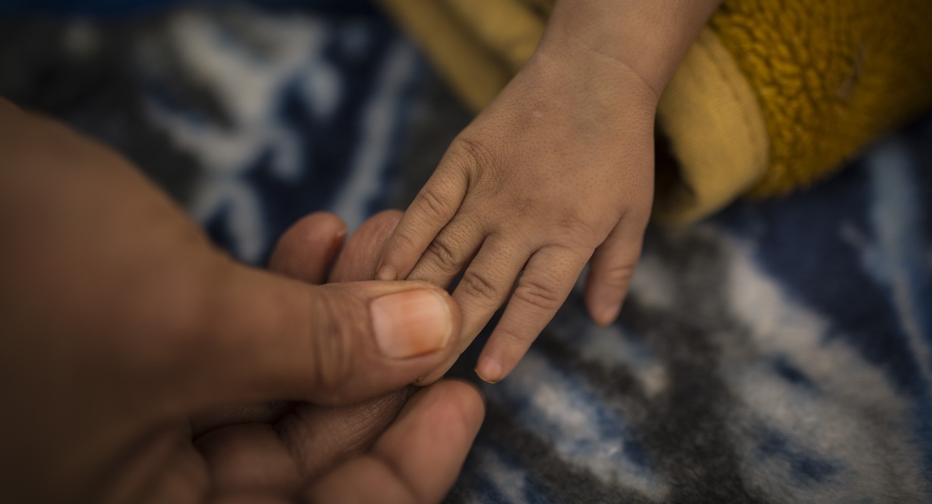 In Yemen, Action Against Hunger health workers are screening young children for malnutrition.